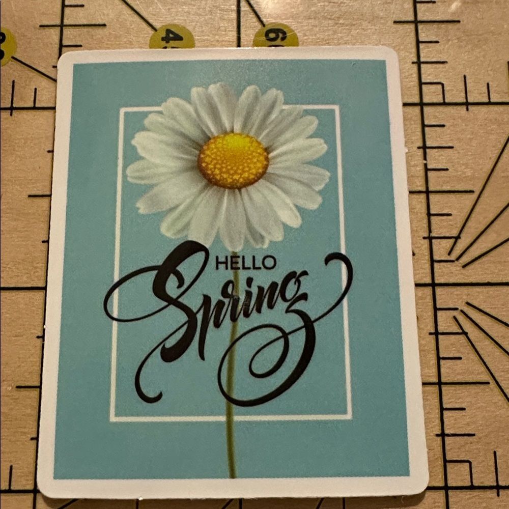 NEW Flower Daisy Aesthetic Waterproof Vinyl Sticker